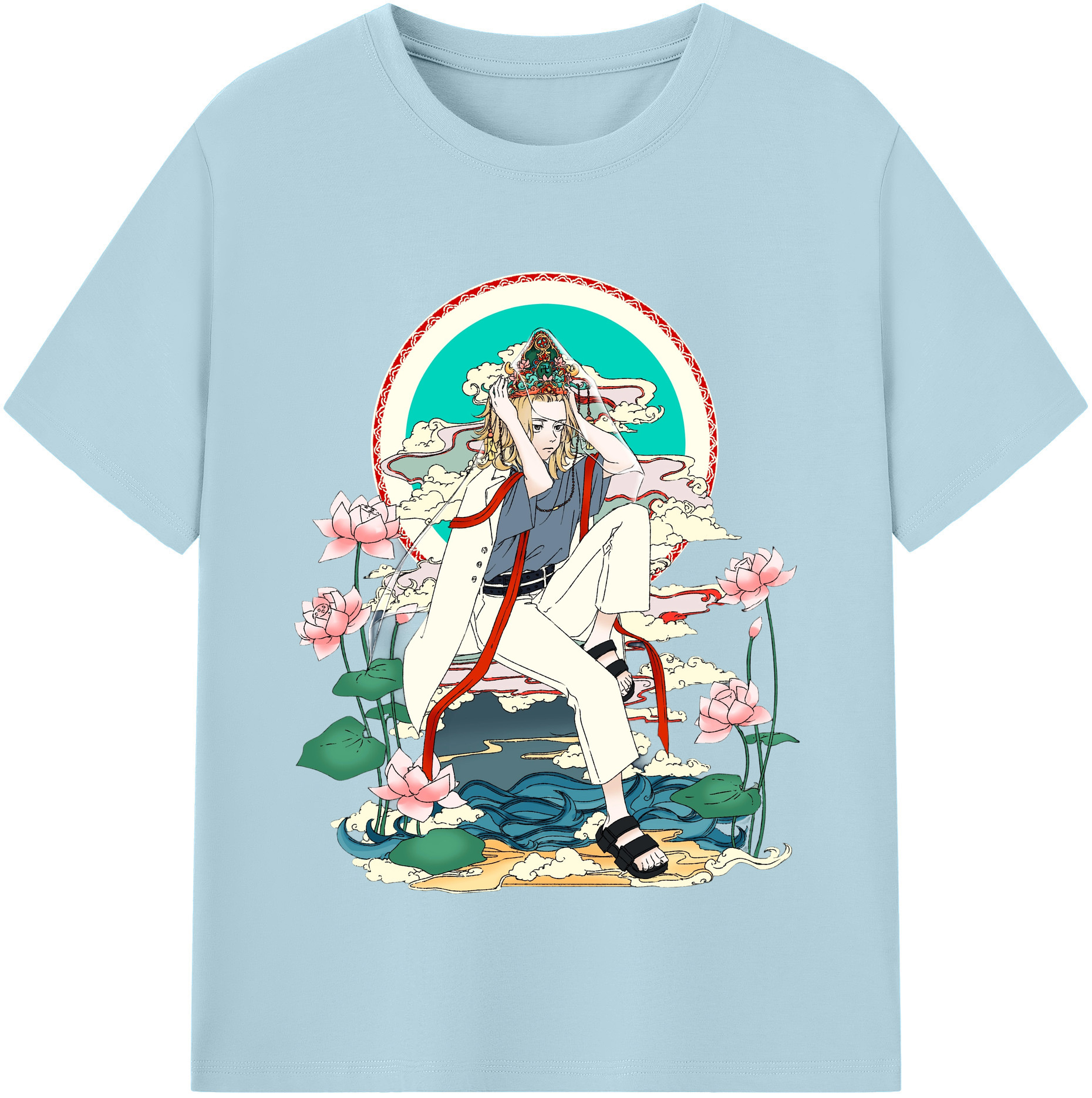 （画像用） 東京リベンジャーズ Tokyo Revengers 綿100％半袖Tシャツ（フロントプリント）